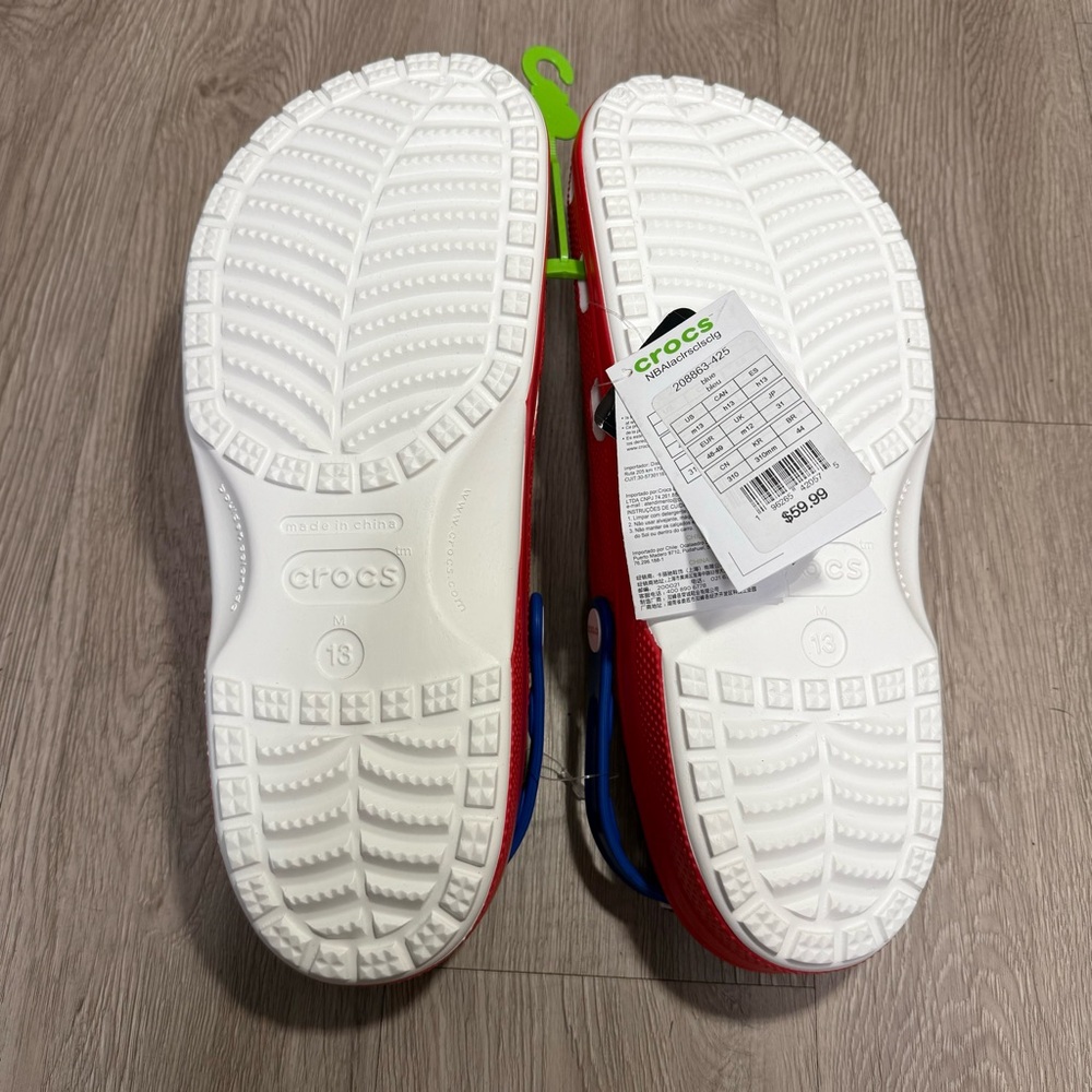 New Crocs NBA LA Clippers Classic Clogs Sizes 9, 11, 12, 13 US Men - Picture 4 of 10